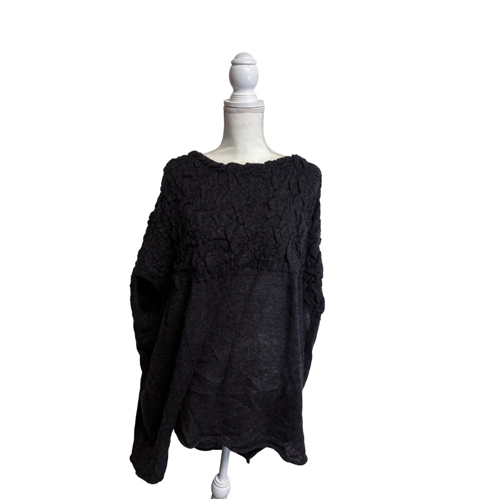 Cabi Oversized Sleeveless Flowy Knit Poncho Sweater Size Medium